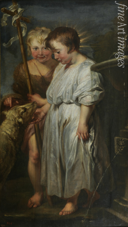 Dyck Sir Anthony van - Christ and John the Baptist as Children