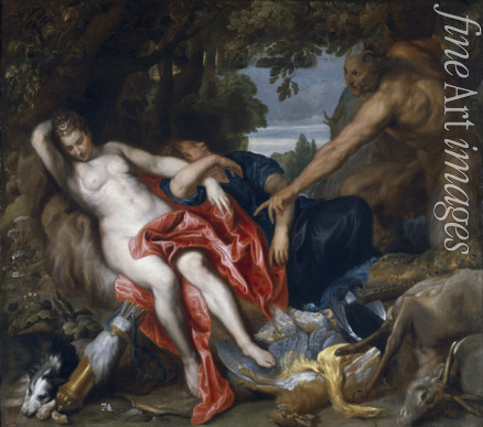 Dyck Sir Anthony van - Diana and her nymph surprised by satyr