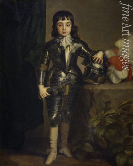 Dyck Sir Anthony van - Portrait of Charles II of England as child