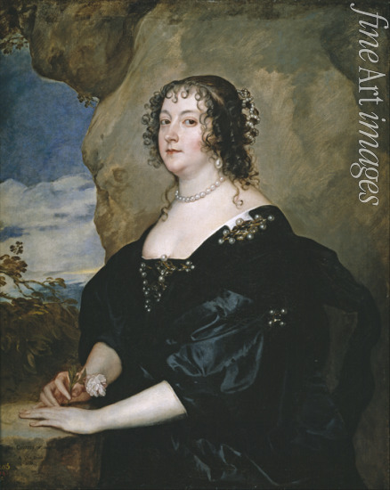 Dyck Sir Anthonis van - Porträt von Beatrice, Countess of Oxford