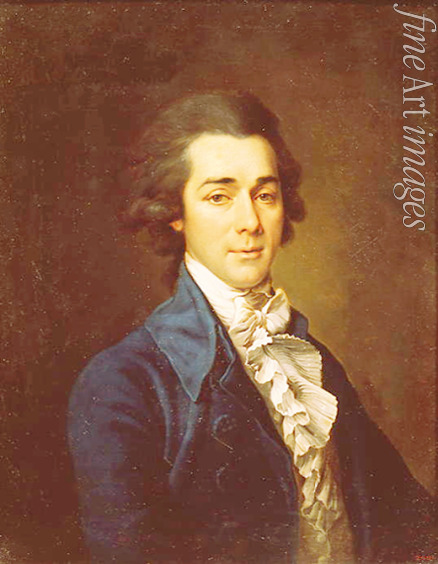 Lewizki Dmitri Grigoriewitsch - Porträt des Architekten, Künstlers und Dichters Nikolai A. Lwow (1751-1803)