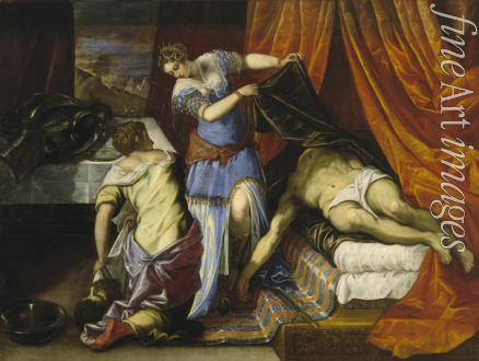 Tintoretto Jacopo - Judith und Holofernes
