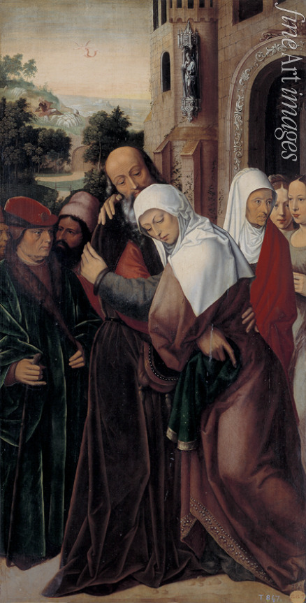 Benson Ambrosius - Meeting of Saints Joachim and Anne at the Golden Gate