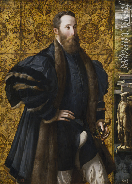 Parmigianino - Porträt von Pier Maria Rossi di San Secondo