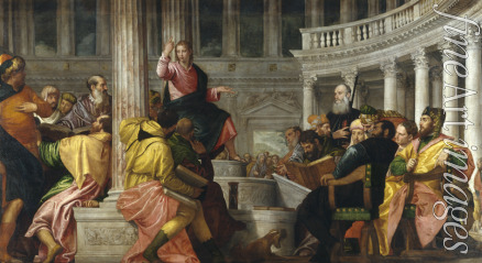 Veronese Paolo - Jesus zwischen den Schriftgelehrten