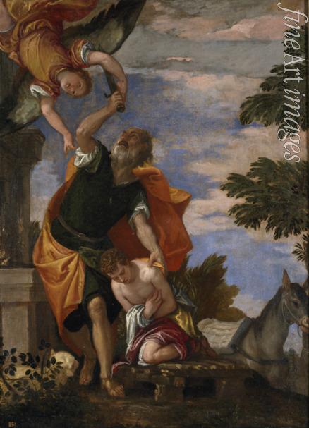 Veronese Paolo - Die Opferung Isaaks