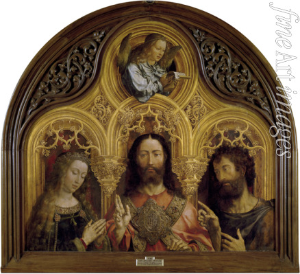 Gossaert Jan - Christus zwischen der Jungfrau Maria und Johannes dem Täufer