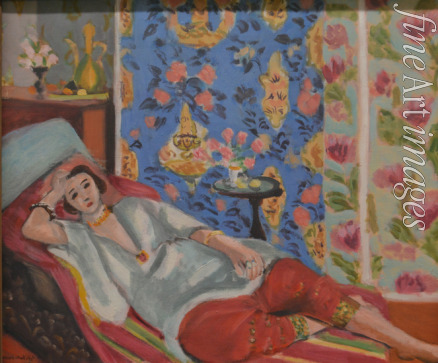 Matisse Henri - Odalisque in Red Trousers