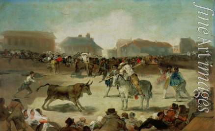 Goya Francisco de - A Village Bullfight