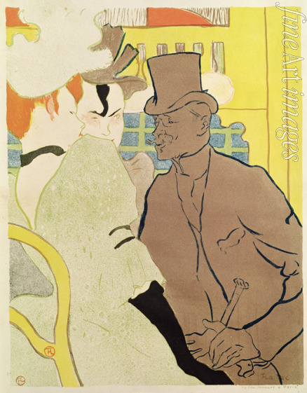 Toulouse-Lautrec Henri de - The Englishman at the Moulin Rouge
