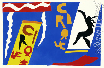 Matisse Henri - Circus (from Artist's book Jazz)