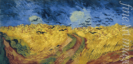 Gogh Vincent van - Weizenfeld mit Raben