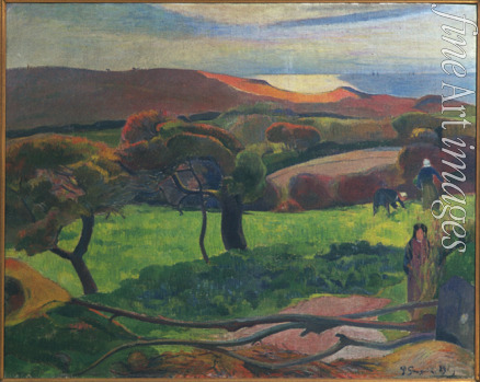 Gauguin Paul Eugéne Henri - Landscape in Brittany