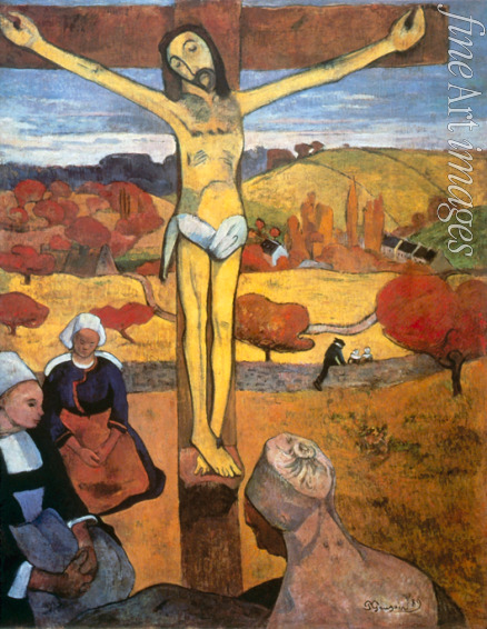 Gauguin Paul Eugéne Henri - Der gelbe Christus