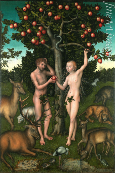Cranach Lucas der Ältere - Adam und Eva