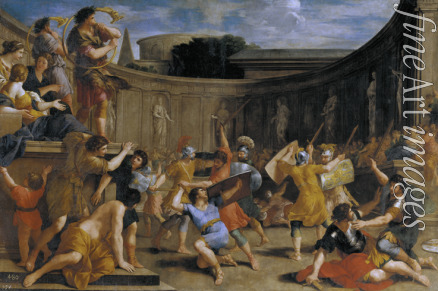 Romanelli Giovanni Francesco - Roman gladiators