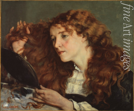 Courbet Gustave - La Belle Irlandaise