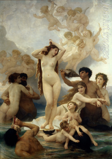 Bouguereau William-Adolphe - The Birth of Venus