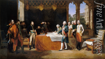 Lethiére Guillaume Guillon - Der Vorfrieden von Leoben, 17. April 1797