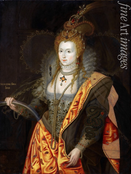 Healy George Peter Alexander - Portrait of Elizabeth I of England (1533-1603), in ballet costume as Iris (Rainbow Portrait)