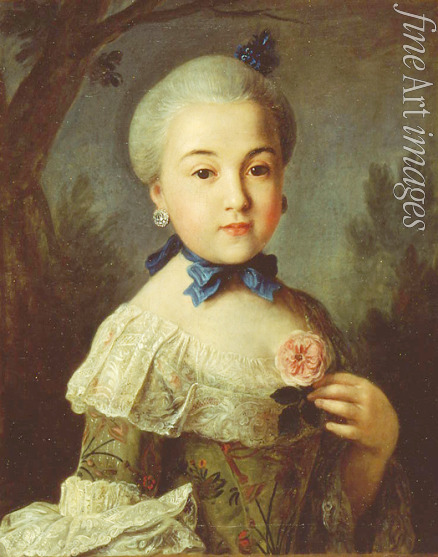 Rotari Pietro Antonio - Portrait of Countess Varvara Sheremetyeva