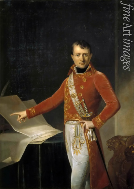 Girodet de Roucy Trioson Anne Louis - Napoleon Bonaparte als Erster Konsul der Französischen Republik