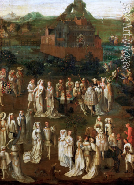 Eyck Jan van (School) - The marriage of Philip the Good to Isabella of Portugal on January 1430