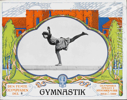 Sjögren Carl Arthur - Offizielles Plakat der Olympischen Sommerspiele 1912 in Stockholm