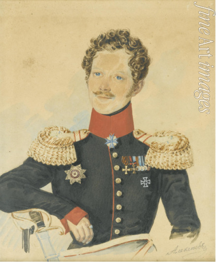 Alexejew N.M. - Porträt von Jegor Fjodorowitsch Meiendorf (1794-1879)