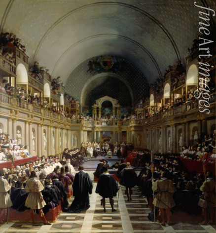 Alaux Jean - The assembly of the Estates-General on October 27, 1614