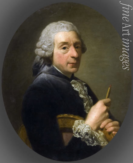 Roslin Alexander - Portrait of François Boucher (1703-1770)