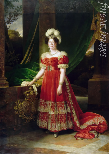 Caminade Alexandre-François - Porträt der Marie Thérèse von Frankreich (1778-1851)
