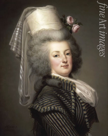 Wertmüller Adolf Ulrik - Porträt von Marie Antoinette (1755-1793), Königin von Frankreich und Navarra