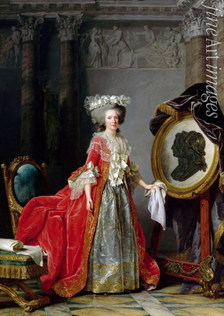 Labille-Guiard Adélaïde - Prinzessin Marie Adélaïde von Frankreich (1732-1800)