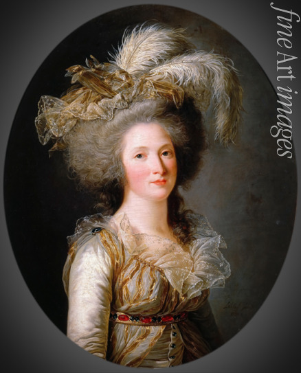 Labille-Guiard Adélaïde - Porträt von Élisabeth Philippine Marie Hélène de Bourbon (1764-1794)