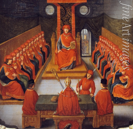 Albrier Joseph - First meeting of the Order of the Golden Fleece held by Philip III the Good, Duke of Burgundy, 10 January 1430