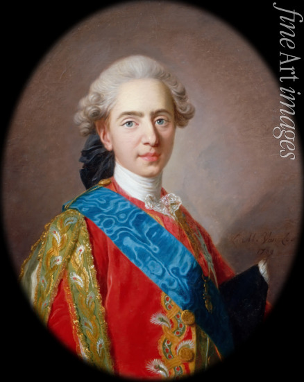Van Loo Louis Michel - Louis-Auguste, duc de Berry (1754-1793), future Louis XVI, King of France