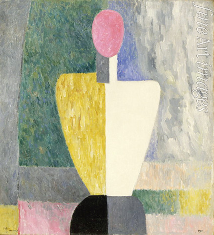 Malevich Kasimir Severinovich - Torso (Figure with Pink Face)