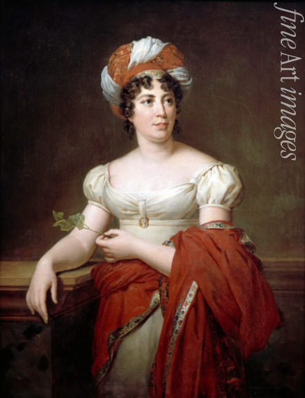 Godefroid Marie-Éléonore - Porträt der Schriftstellerin Baronin Anne Louise Germaine de Staël (1766-1817)