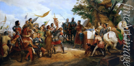 Vernet Horace - Die Schlacht bei Bouvines am 27. Juli 1214