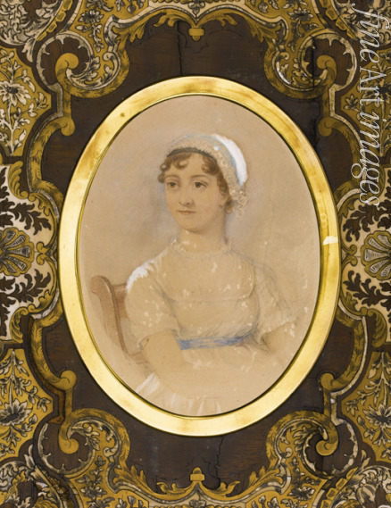 Andrews James - Porträt von Jane Austen (1775-1817)