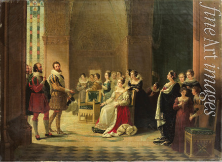 Ancelot Marguerite-Louise Virginie - Henry IV and Catherine de' Medici