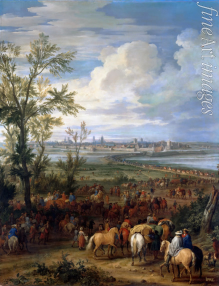 Meulen Adam Frans van der - The Siege of Ypres, March 1678