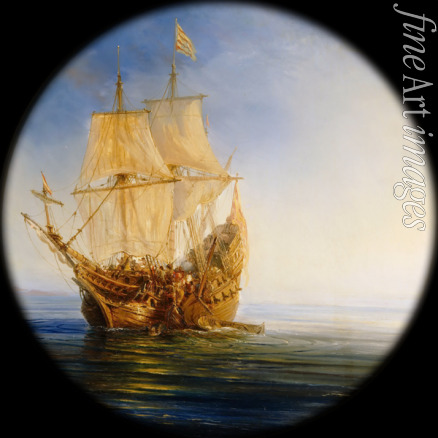 Gudin Jean Antoine Théodore - Spanish Galleon taken by the Pirate Pierre le Grand near the coast of Hispaniola, in 1643
