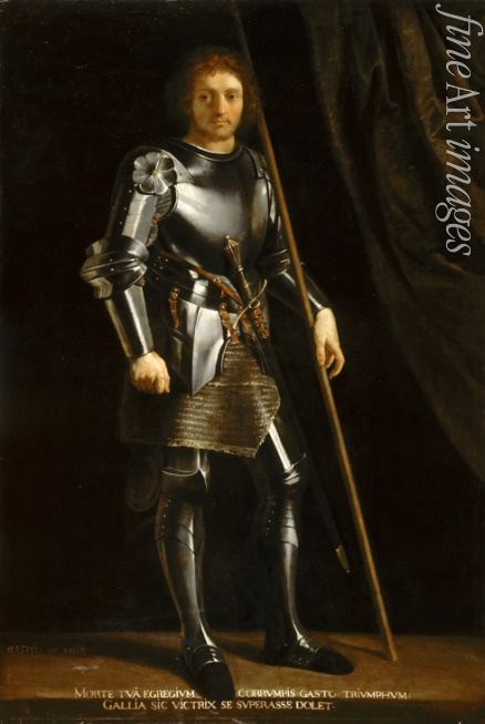 Champaigne Philippe de - Gaston de Foix, Herzog von Nemours (Heiliger Krieger). Kopie nach Giorgione