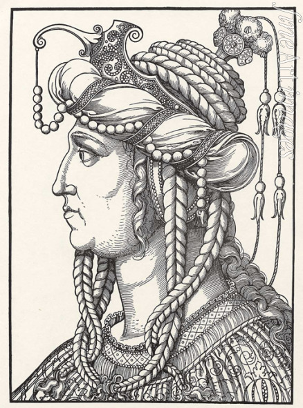 Schoen Erhard - Portrait of wife of Suleiman the Magnificent