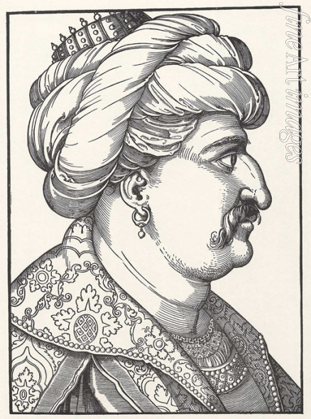 Schön Erhard - Porträt des Sultans Süleyman I.