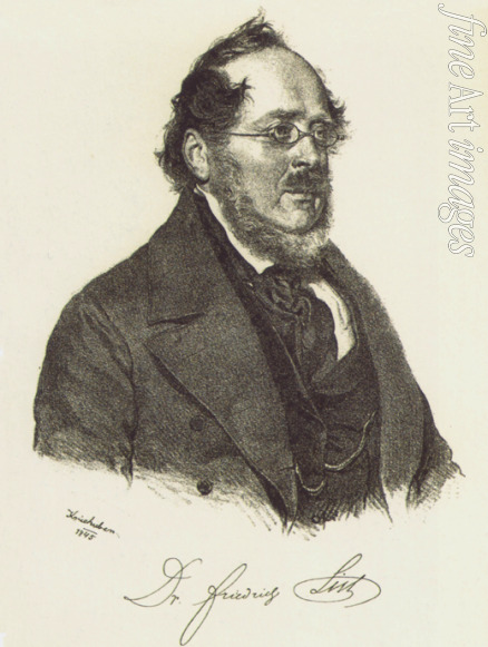 Kriehuber Josef - Friedrich List (1789-1846)