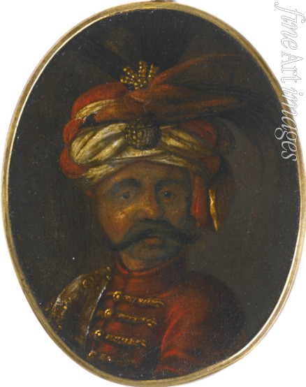 Unbekannter Künstler - Süleyman II. (1642-1691), Sultan des Osmanischen Reiches