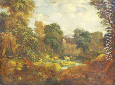 Huysmans Constantinus Cornelis - Flanders landscape